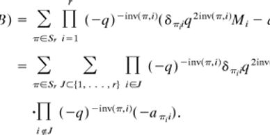 MacMahon Master Theorem