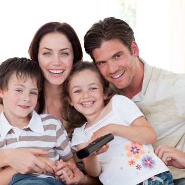family with a term life insurance provided by Circle Care Assurance  