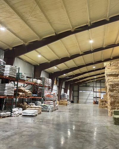 brumfield feed warehouse, west coast feed