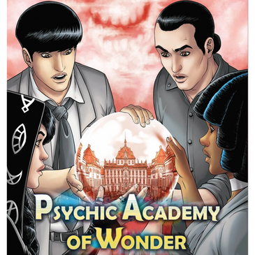 Grab a copy of the 1st Edition of Volume1: Full Book Version of the "Psychic Academy of Wonder" grap
