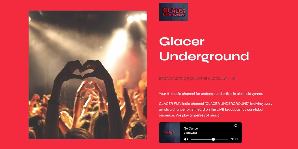 Currently 41 on the GlacerFM.com Top 50