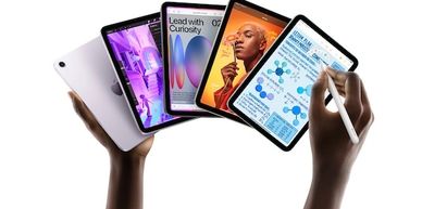 A look at ipads with different colors