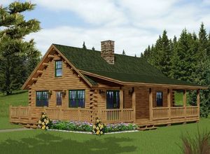 Log Home Floor Plans Katahdin Cedar Log Homes Of Oklahoma