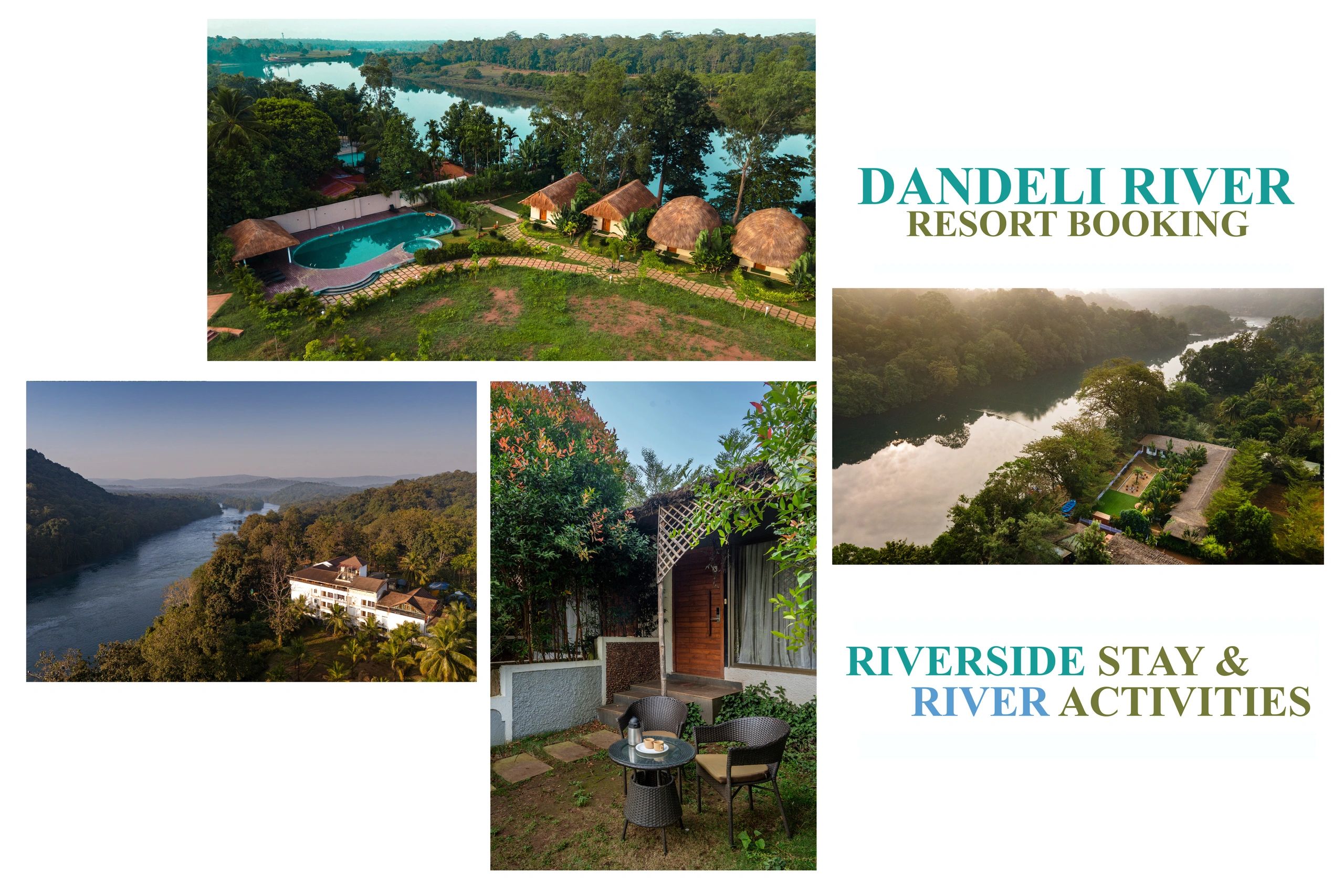 Dandeli River Resort Booking - Riverside Stay & River Activities