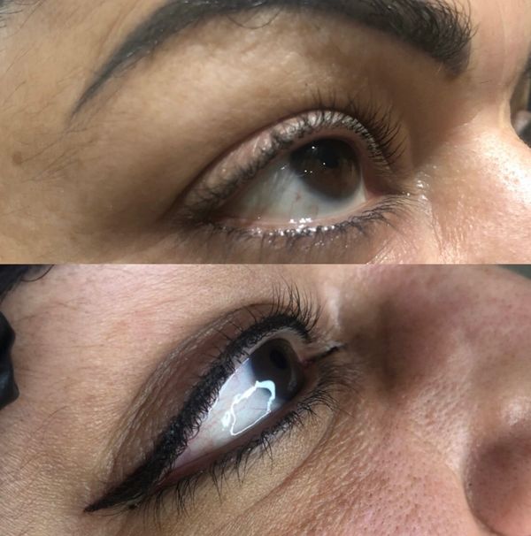 Permanent makeup permanent eyeliner 