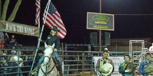 Cowboy up as you enjoy a rodeo, bull riding or other western events next to the live music stage.