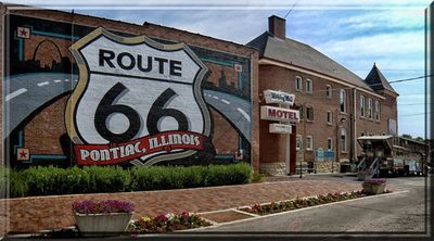 Pontiac, Illinois visitors center and museum.