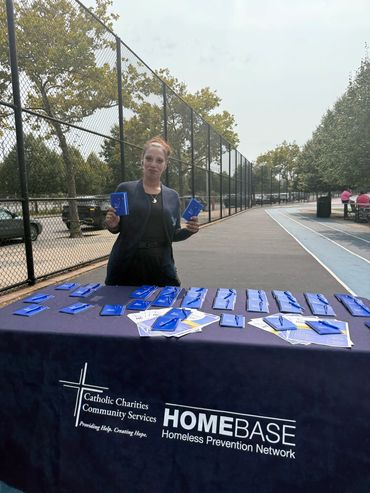 Homebase stand at event
