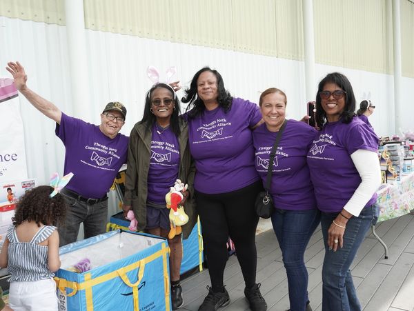 Volunteers at Eggstravaganza
