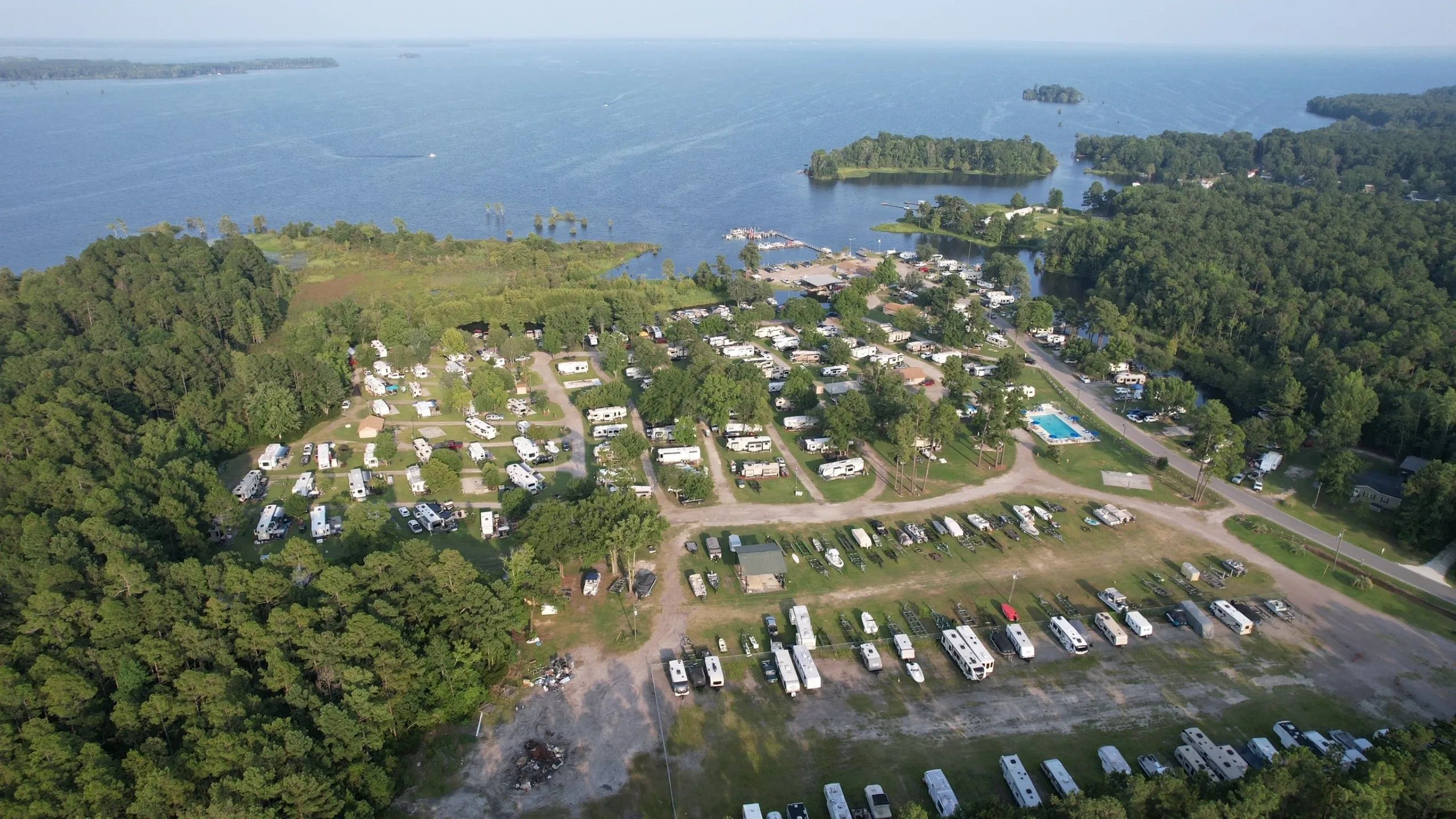 RV Camping Experience at Angels Landing Campground