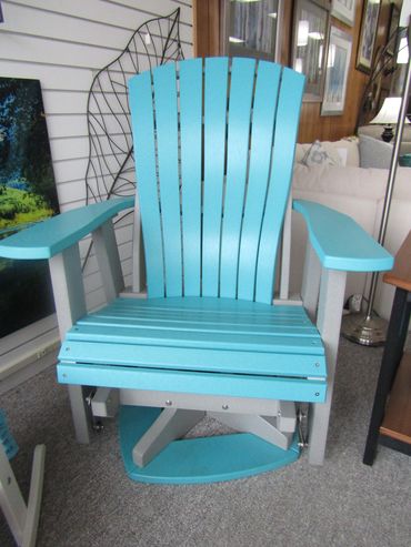 Amish Comfort Back Swivel Glider Rocker