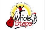 Logo for Whole Steps dance studio.