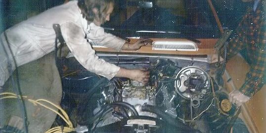 Picture taken in 1970 working on my 69 Z28