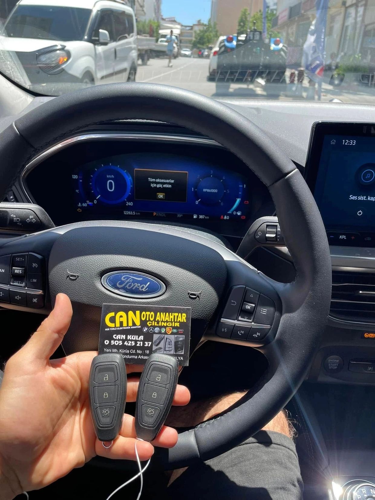 ford araba anahtarı programlanması