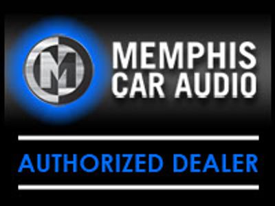 Memphis Car Audio authorized dealer logo.