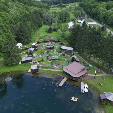Drone picture of Gary's 