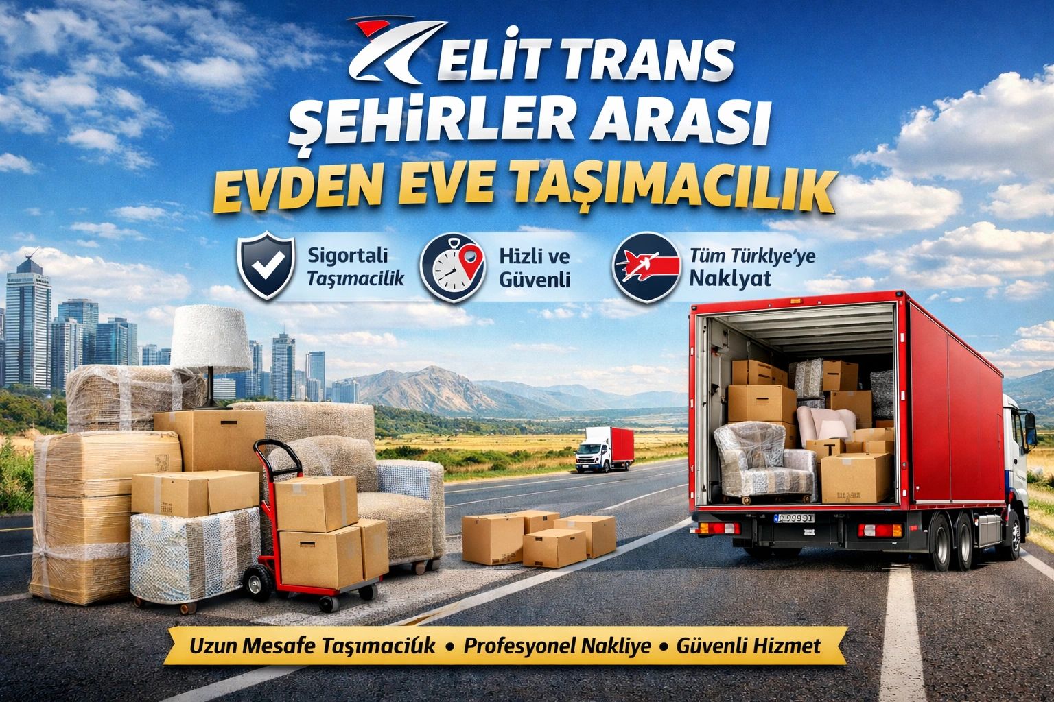 Elit Trans Şehirler Arası Evden Eve Taşımacılık 