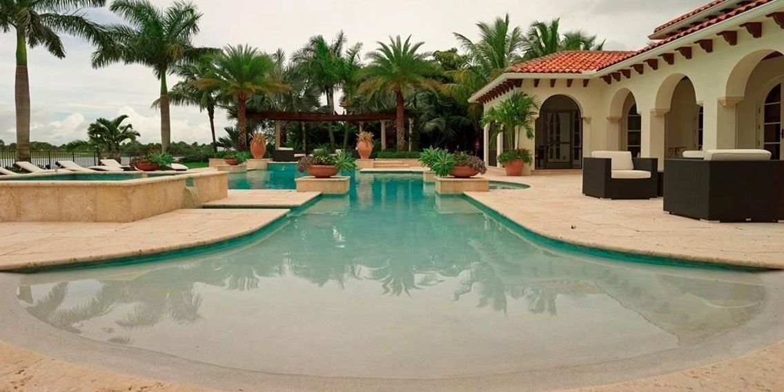 Beach Entry Pool Designs | Norris Pools Beach Entry Pool Designs | Norris Pools