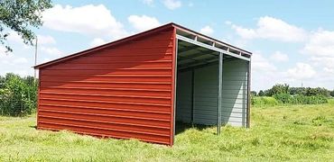 Loafing shed metal