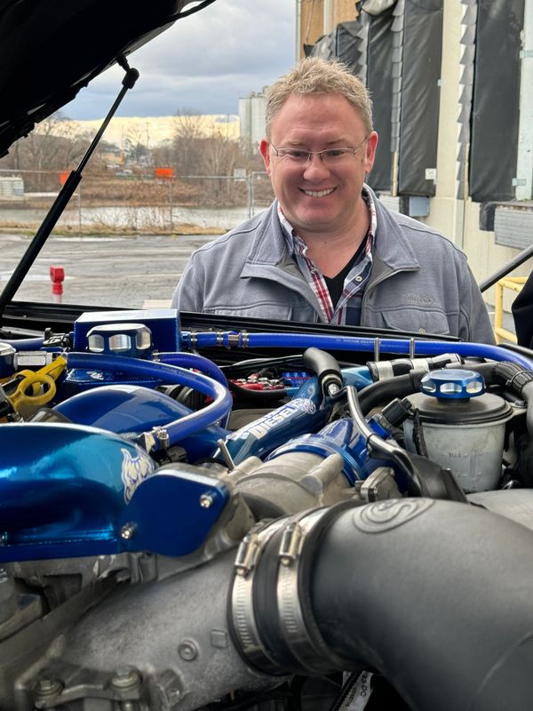 Bret Rideout proud of his ultimate diesel upgraded truck
