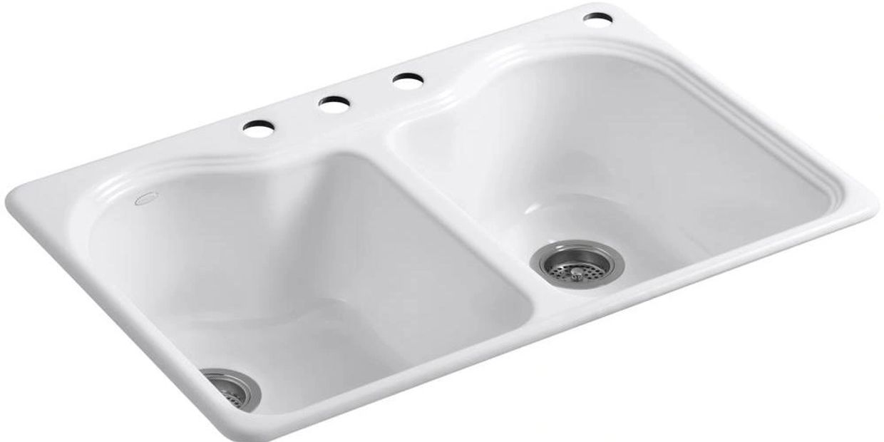 kohler hartland cast iron sink