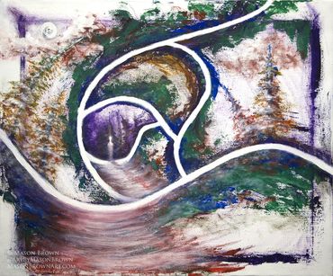 Knowledge (oil painting, 20"x 24" canvas) 2010