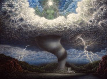 Nature Gets Its Way (oil painting, 18"x 24" canvas) 2021