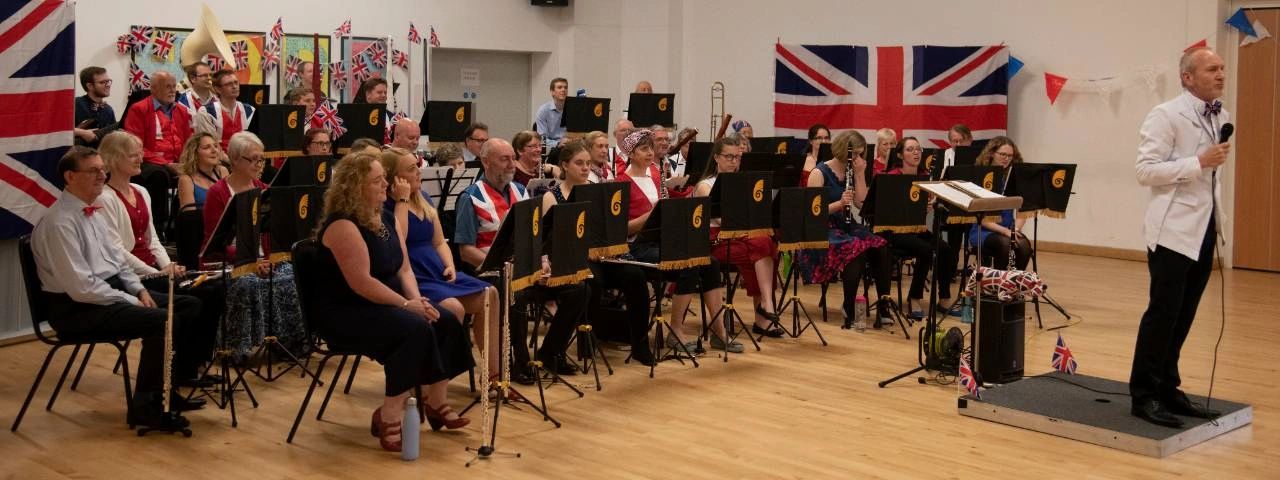 Stratford Concert Band performing in May 2019.