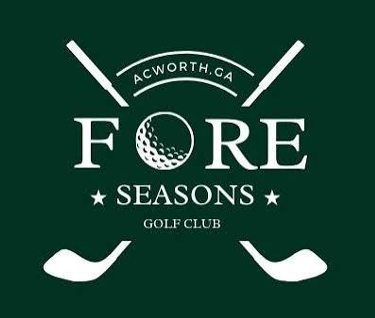 Logo for Fore Seasons Golf Club in Acworth, GA.