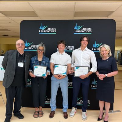 Récipiendaire catégorie Relève masculin de l’année 2024 au gala annuel du Fonds de l’Athlète des Lau