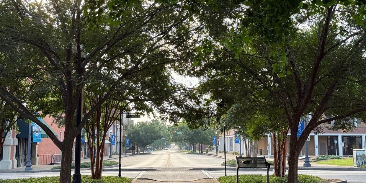 A picture of the Murfreesboro square