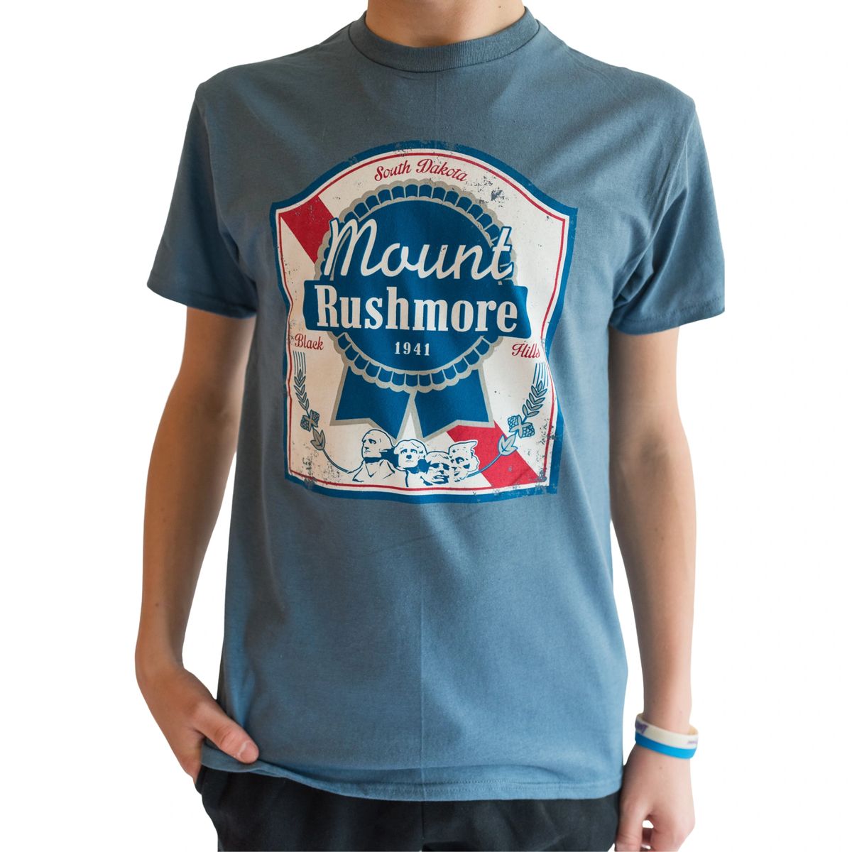 Pabst Blue Ribbon T-Shirt, image size:1200x1200