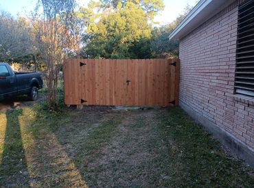 Fence Gate installation in Texas City, TX