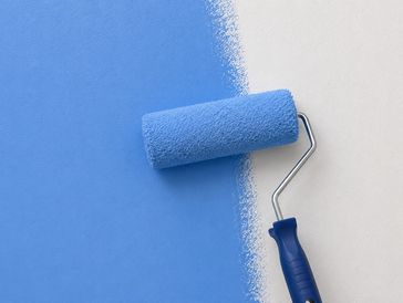 Painting bedroom, living room kitchen and garage in the Interior of home or exterior of home