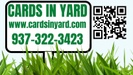 CARDS IN YARD