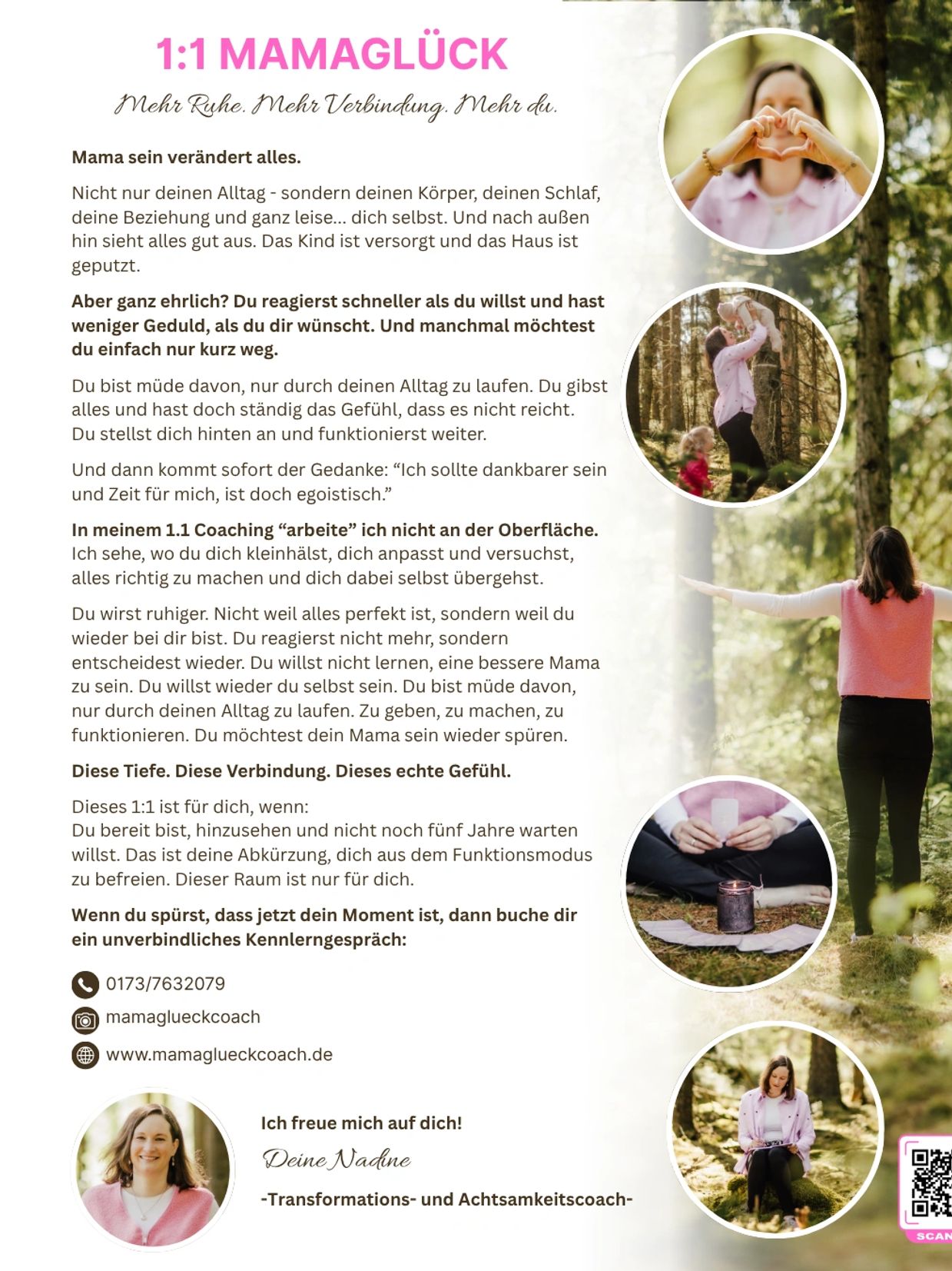 Coaching for moms to find peace, connection, and self amidst daily challenges.