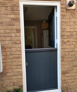 Anthracite Grey rear Stable composite door fitted in Rainworth.