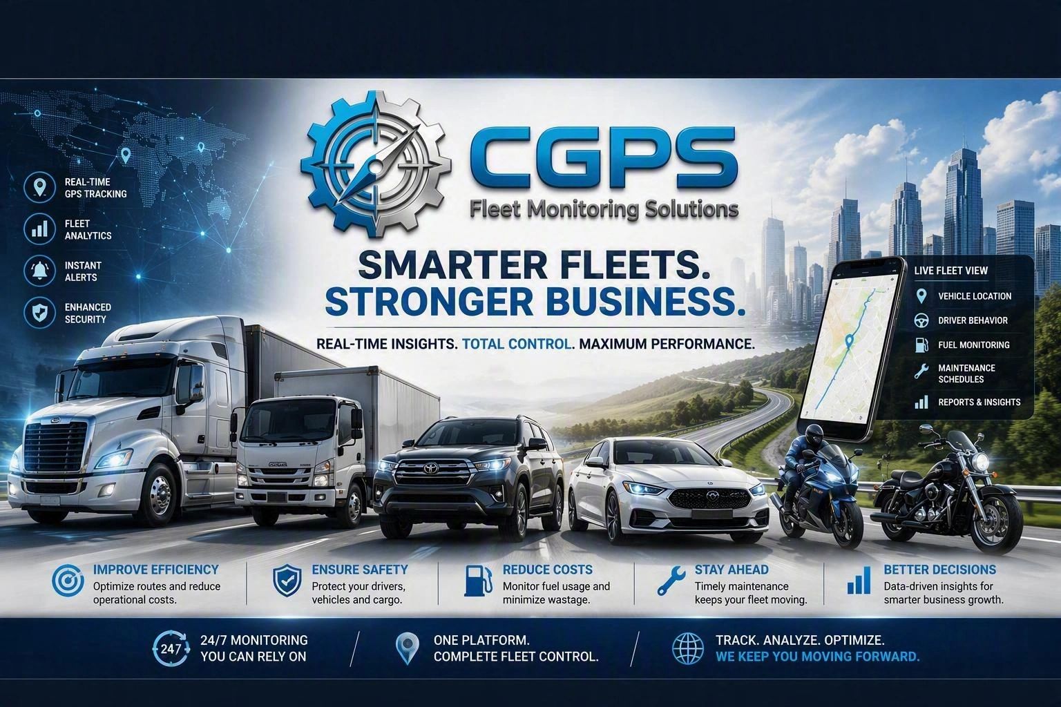 CGPS Fleet Monitoring Solutions