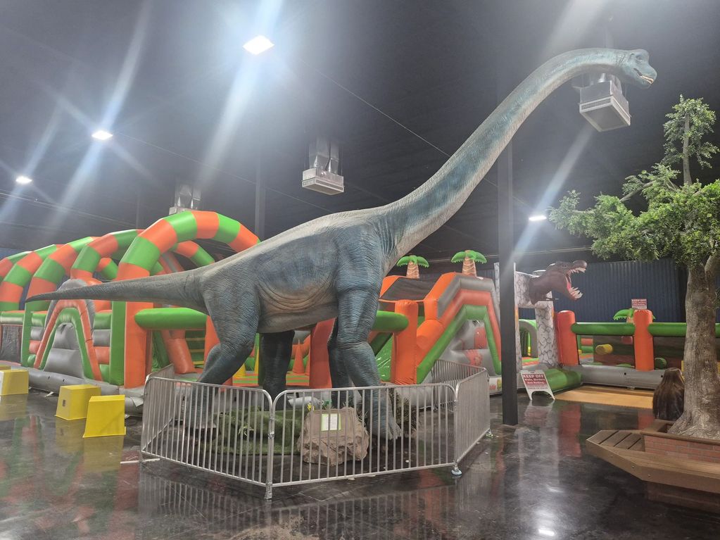 See the dinosaurs everyday. Brontosaurus in Lubbock. 