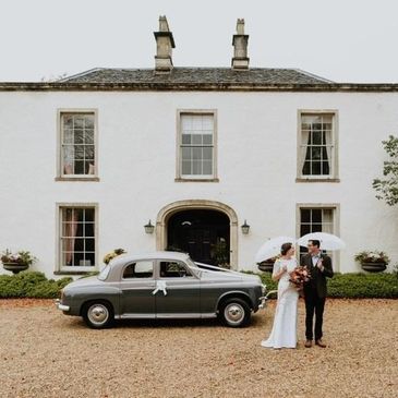 Rover wedding car