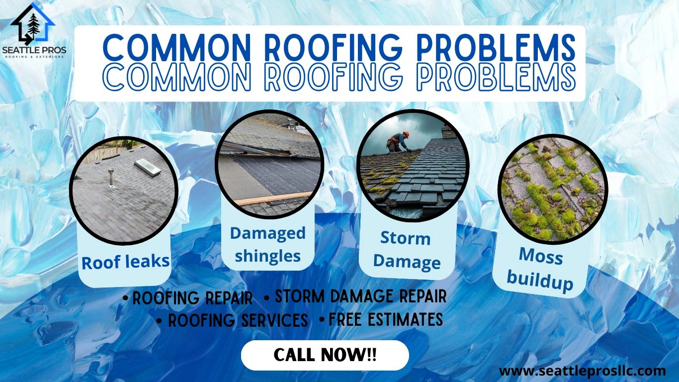 COMMON ROOFING PROBLEMS AND HOW TO FIX THEM