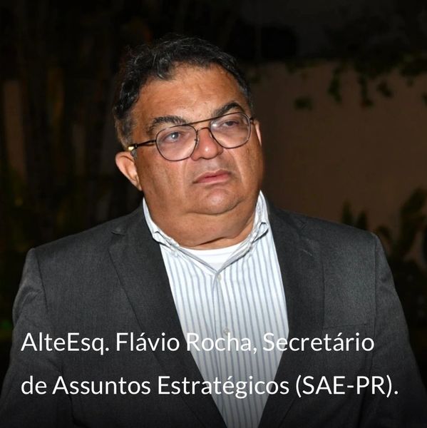 AlteEsq. Flávio Rocha, Secretário de Assuntos Estratégicos (SAE-PR).