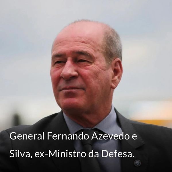 General Fernando Azevedo e Silva, ex-Ministro da Defesa. 