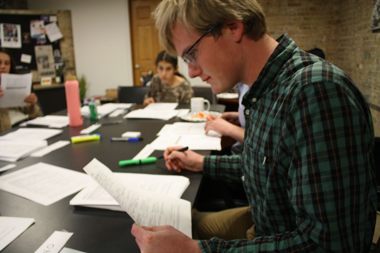 Voices for Life Volunteers Reviewing TPRs.