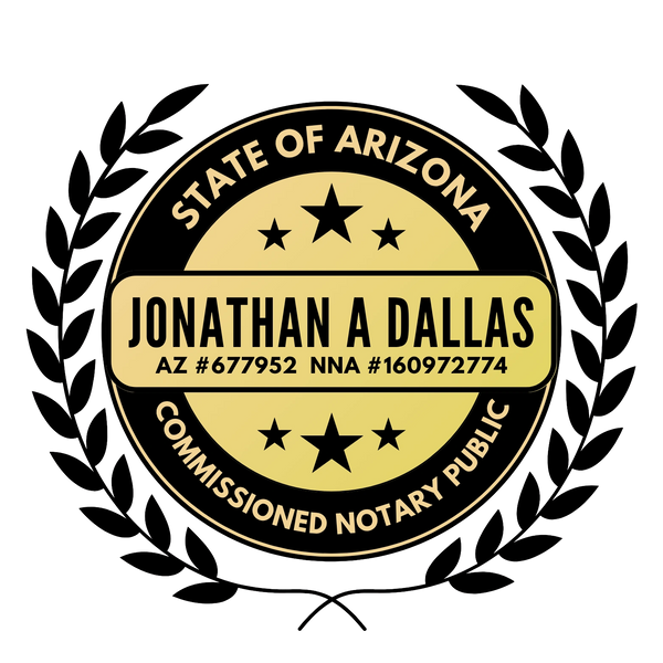 Notary Public Commission
Secretary of State, Arizona
Jan 2025 - Jan 2029
Credential 203363558