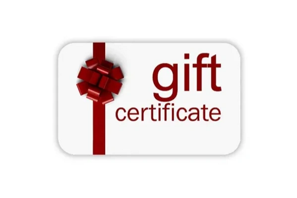 Massage Gift Certificate