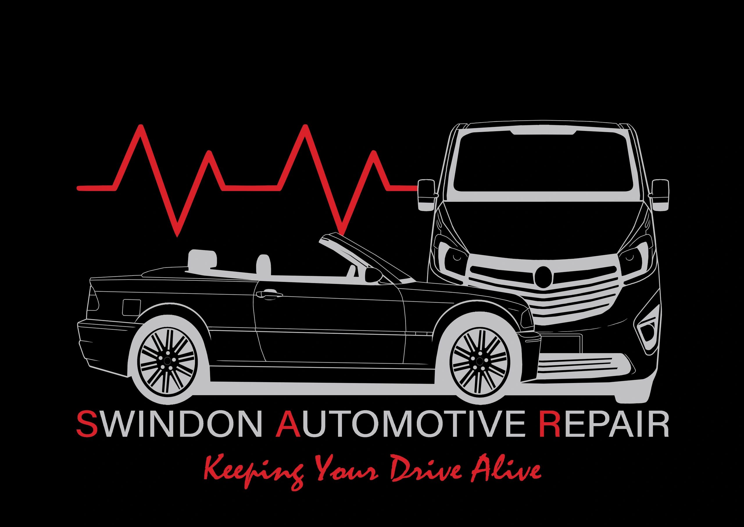 Swindon Automotive Repair logo. Swindon Automotive Repair, keeping your drive alive.