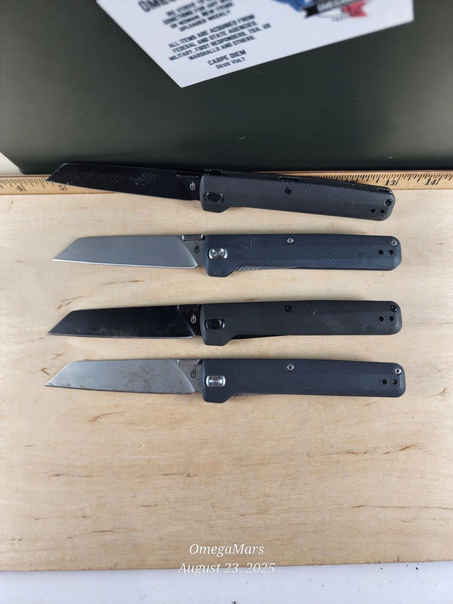 Gerber Pledge xONE(1) per order (MSRP 26.99) Light usage