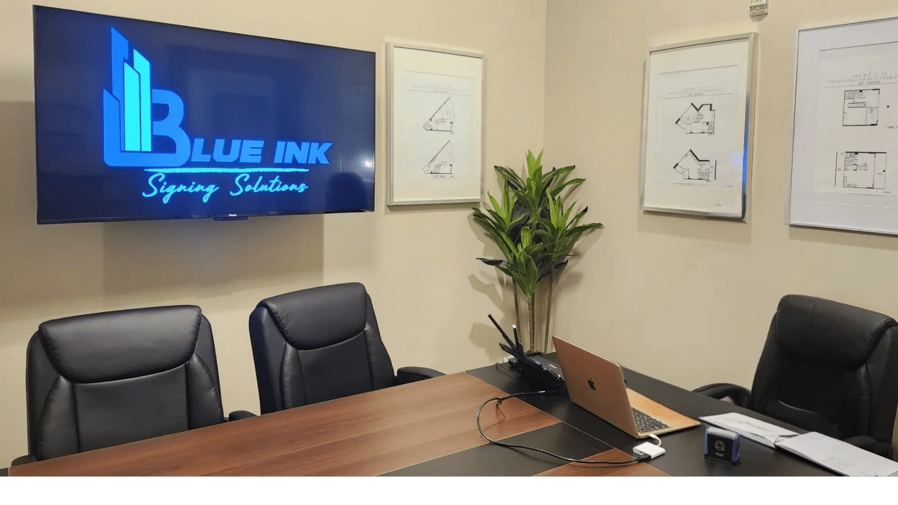 Blue Notary Ink Blue Ink Signing Solutions | Miami Mobile Notary & Online Notary