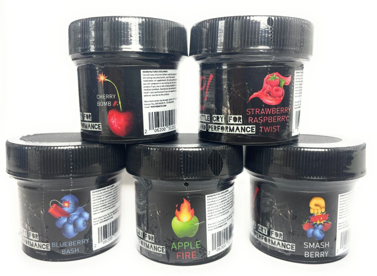 YEP! PreWorkout 2 Scoop Variety Pack